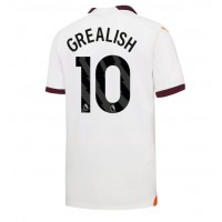 Manchester City Jack Grealish #10 Fotballklær Bortedrakt 2023-24 Kortermet